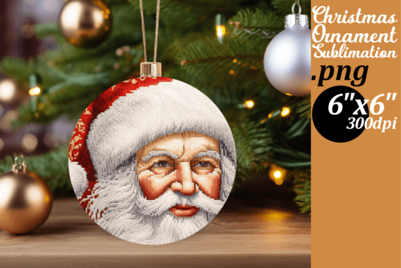 Christmas Embroidery Sphere Wrap