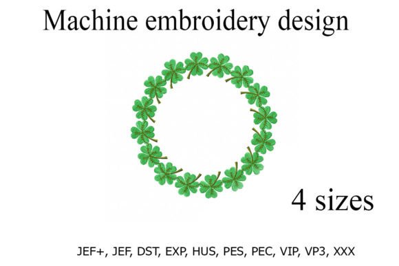 Clover Machine Embroidery Designs