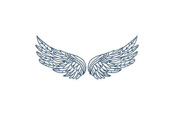 Eagle Wings Embroidery Designs
