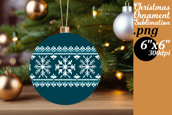 Elegant Xmas Round Embroidery