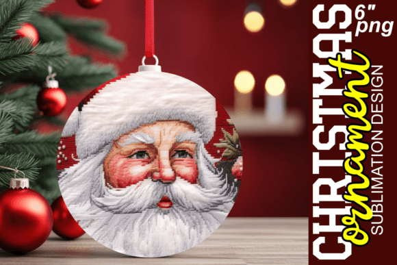 Festive Globe Embroidery Art