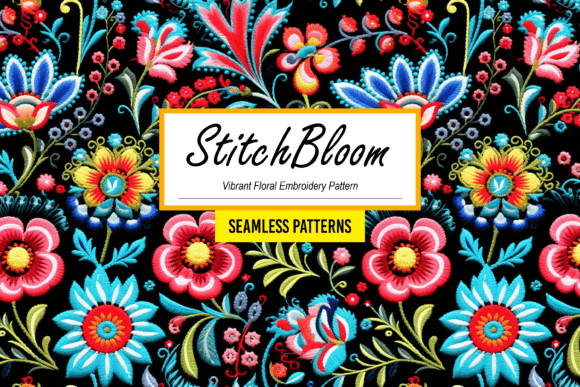 StitchBloom Floral Embroidery Pattern Review